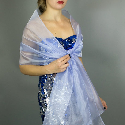 Lilac organza wrap lilac sheer shawl lilac shawl lilac scarf lilac sheer shrug bridesmaids scarf woman sheer scarf evening shawl prom