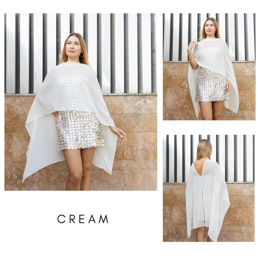 Cream capelet cream bridal wrap cream shawl bridal scarf cream bridal accessory bridal Greek style cape cream bridal wrap cream poncho