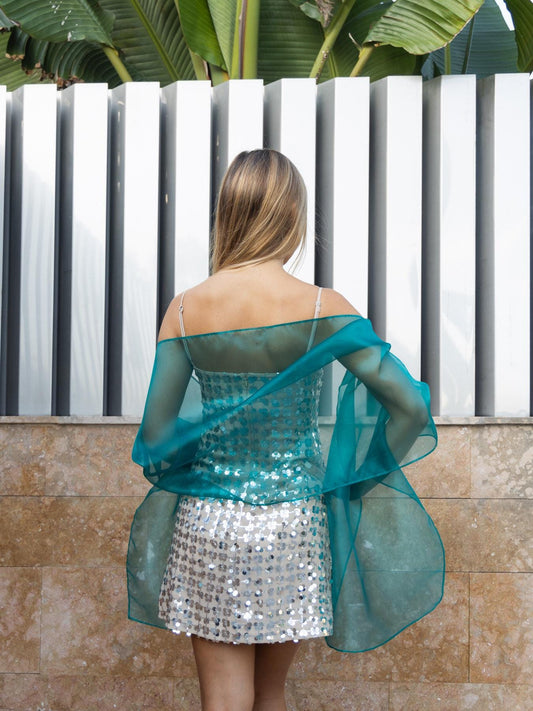 Peacock organza wrap peacock sheer shawl peacock shawl scarf peacock sheer shrug bridesmaids scarf woman sheer scarf evening shawl prom